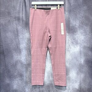 Lavender Checkered Pants